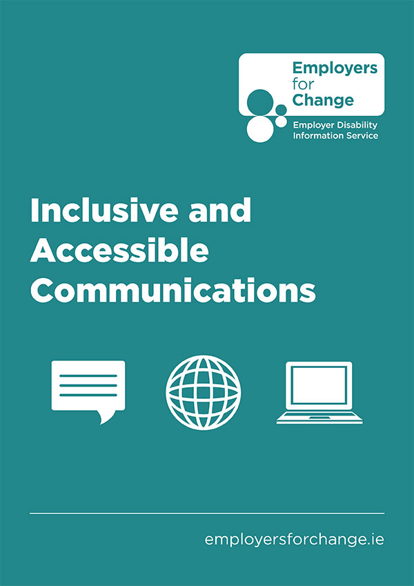 Inclusive and Accessible Communications
