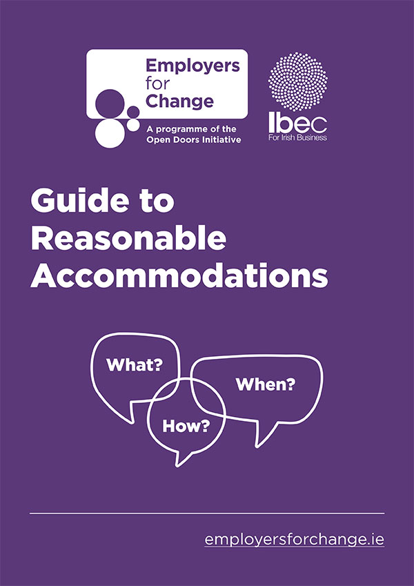 Guide to Reasonable accommodations